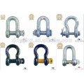 The high quality Forging Hot Galvanizing Steel Shackle